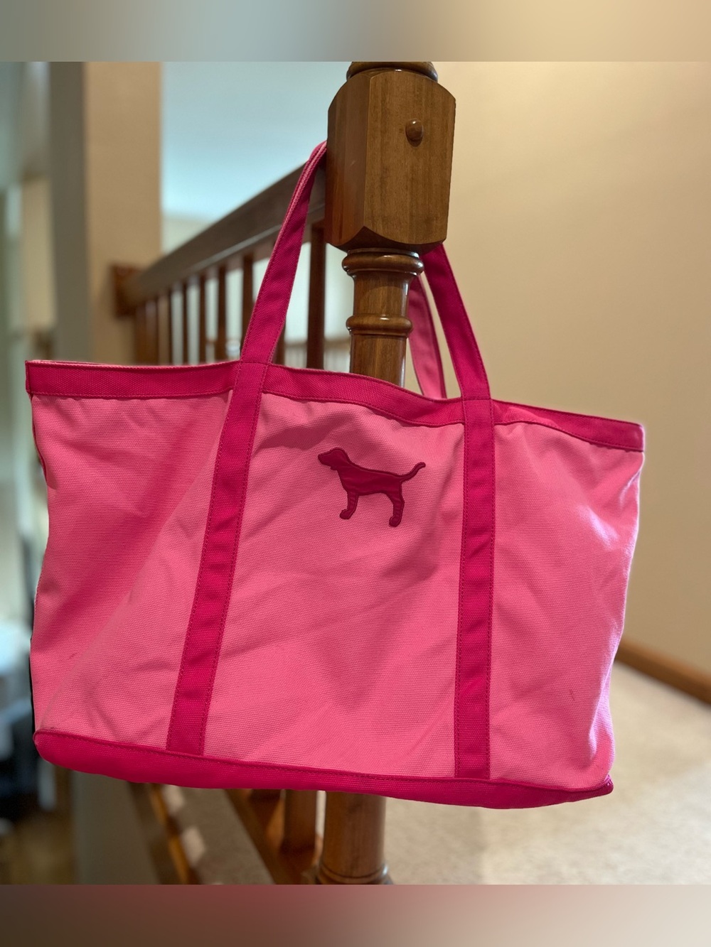 PINK Victoria’s Secret Y2K Canvas Tote Bag